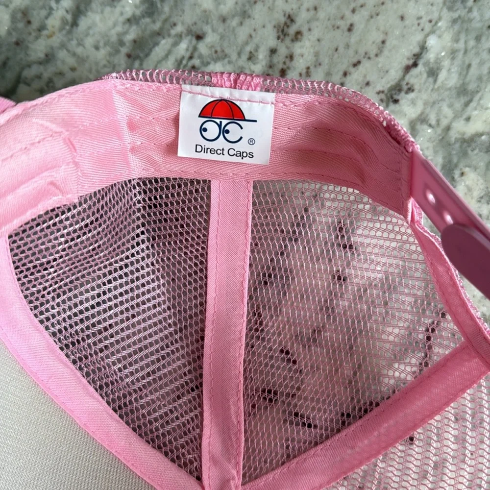 DOLLY Pink Trucker Hat - Women's Fashion Cap
